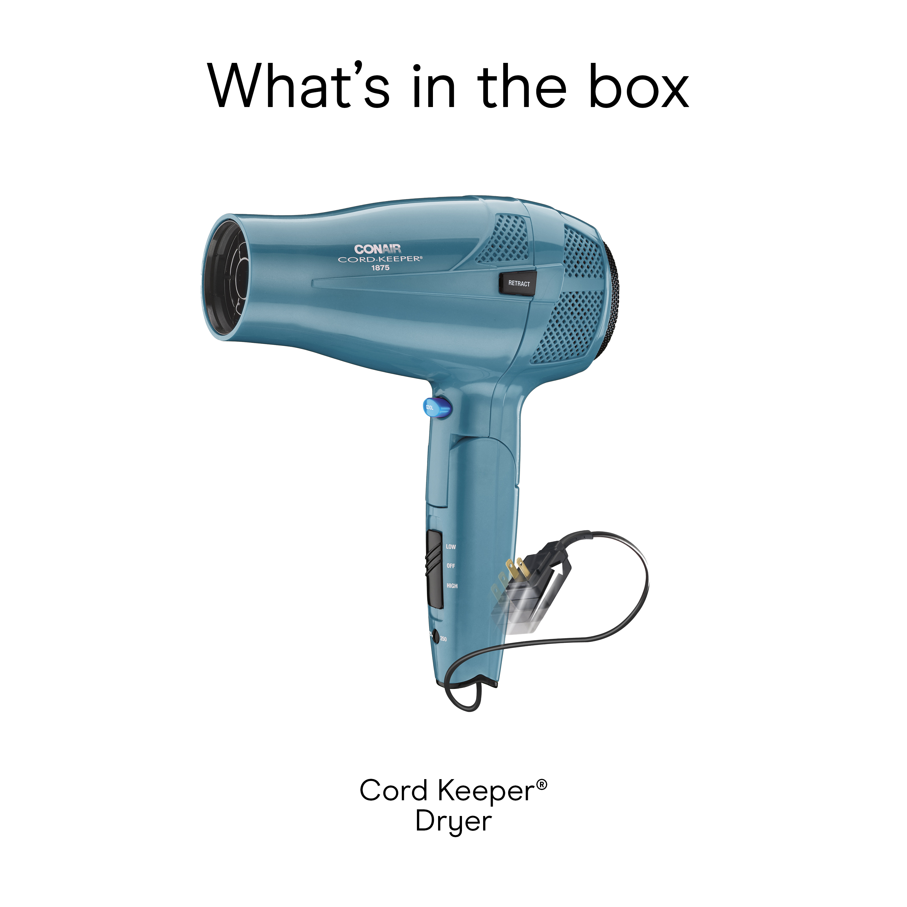 CONAIR バスクリーナー 本体 15フィートコード CONAIR バスクリーナー 本体 15フィートコード